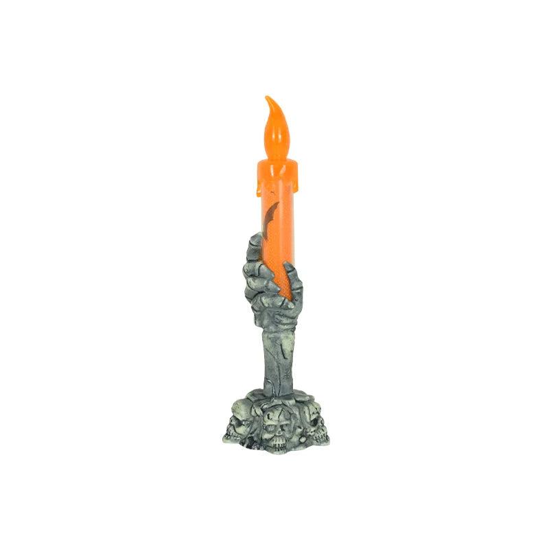 1Pc Halloween Led Candles Skeleton Ghost Hands LED Light Happy Halloween Party Home Decoration Supplie Haunted House Horror Prop