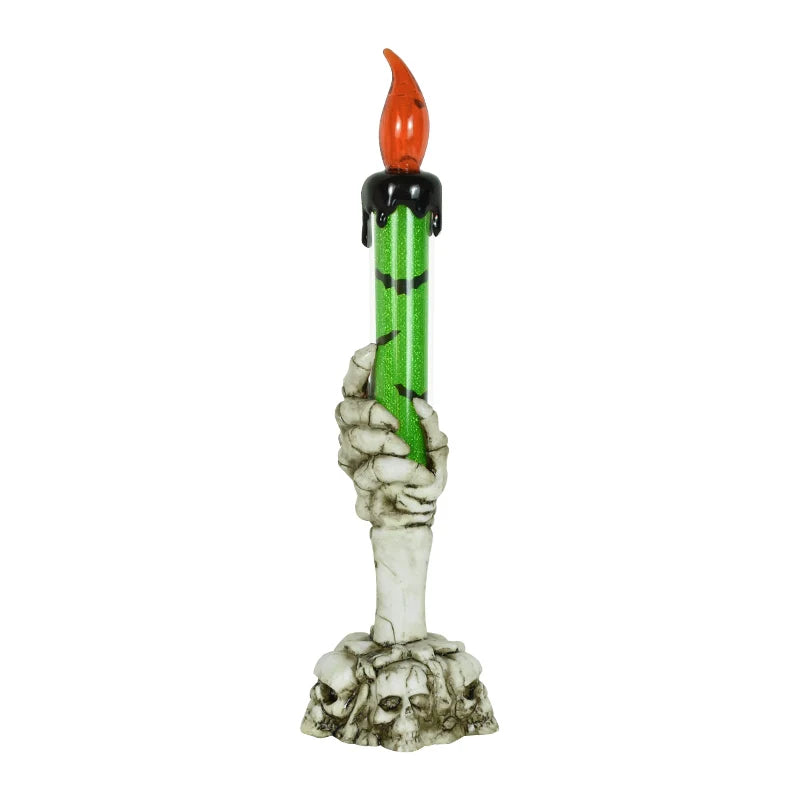 1Pc Halloween Led Candles Skeleton Ghost Hands LED Light Happy Halloween Party Home Decoration Supplie Haunted House Horror Prop