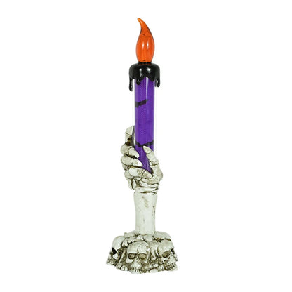 1Pc Halloween Led Candles Skeleton Ghost Hands LED Light Happy Halloween Party Home Decoration Supplie Haunted House Horror Prop