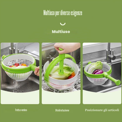 Domusse™ Rotating Basket for Fruit and Vegetable Washing