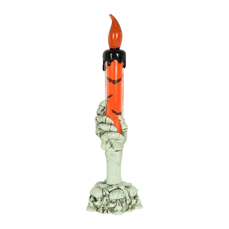 1Pc Halloween Led Candles Skeleton Ghost Hands LED Light Happy Halloween Party Home Decoration Supplie Haunted House Horror Prop