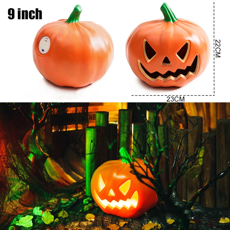 Pumpkins Lamp Halloween Decoration for Home Yard Garden Outdoor Decor Hallowen Horror House Skull Party Props Glow in the Dark