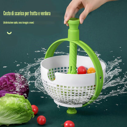 Domusse™ Rotating Basket for Fruit and Vegetable Washing