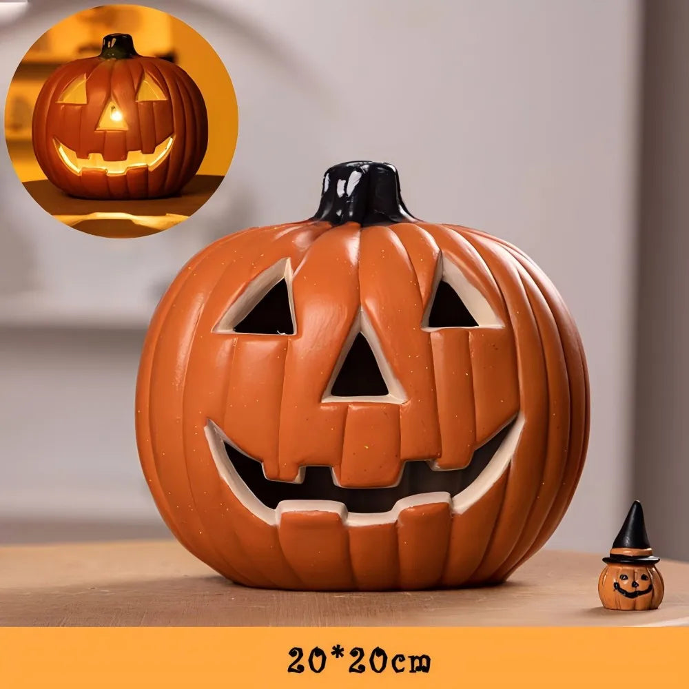 Pumpkins Lamp Halloween Decoration for Home Yard Garden Outdoor Decor Hallowen Horror House Skull Party Props Glow in the Dark