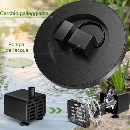 Domusse™ Fontana solare circolare