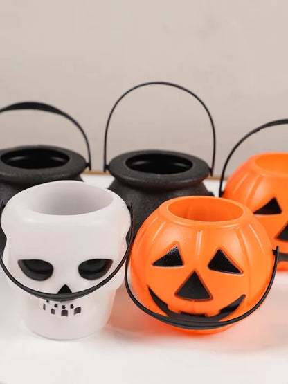 Domusse™ Set 6 Mini Secchielli a Tema Halloween