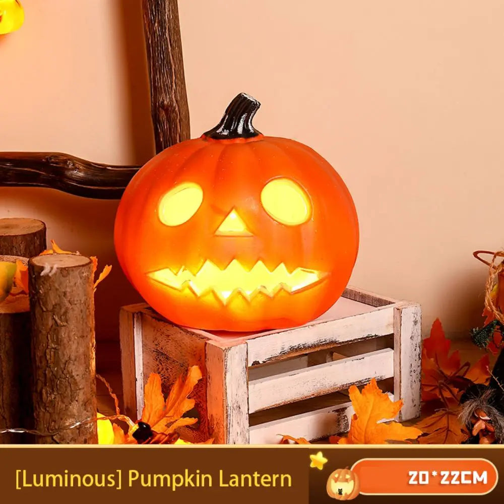 Pumpkins Lamp Halloween Decoration for Home Yard Garden Outdoor Decor Hallowen Horror House Skull Party Props Glow in the Dark