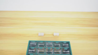 Domusse™ Scatola portaoggetti con 25 cassetti