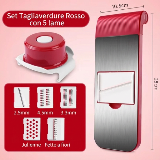 Domusse™ Tagliaverdure da cucina in acciaio inossidabile