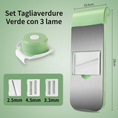 Domusse™ Tagliaverdure da cucina in acciaio inossidabile